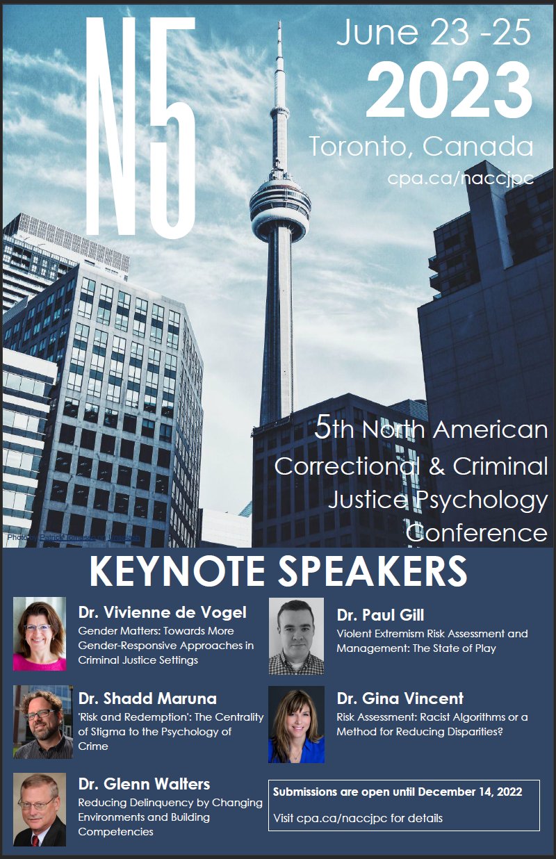 Fifth North American Correctional and Criminal Justice Psychology Conference